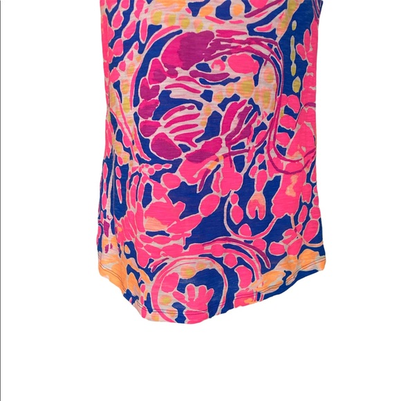 NWOT Lilly Pulitzer Gigi Tank Top in Catch and Release Print - XS - Picture 4 of 13